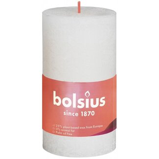 Bolsius Bolsius Vela rústica shine 100/50 soft pearl 1 unidad