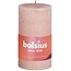 Bolsius Rustikkerze shine 100/50 misty pink 1 Stück