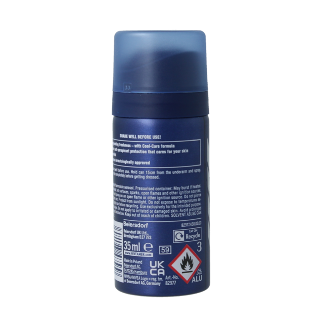 Men deodorant cool kick mini 35 Millilitres