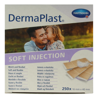 Dermaplast Dermaplast Injektionspflaster sensitive 16 mm × 40 mm 250 Stück
