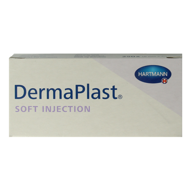 Pansements d'injection Dermaplast sensitive 16 mm x 40 mm 250 pièces