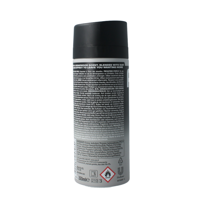 AXE Antitranspirant Black 150 ml