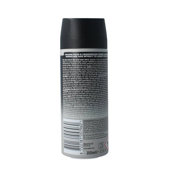 AXE Antitranspirant Black 150 ml