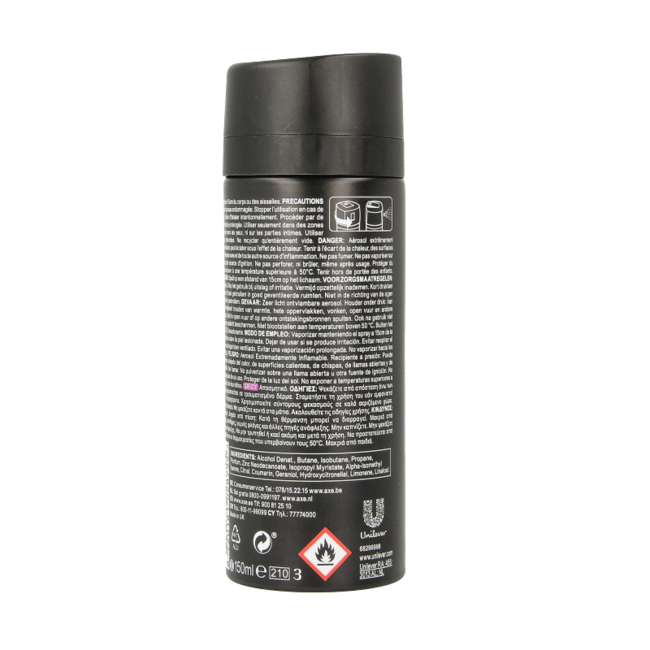 Deodorante spray corpo Excite 150 Millilitri