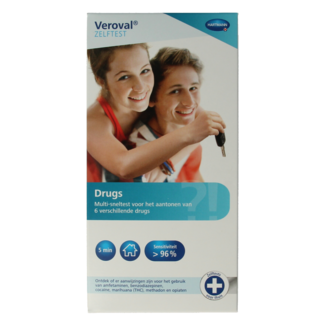 Veroval Zelftest drugs 1 Stuks