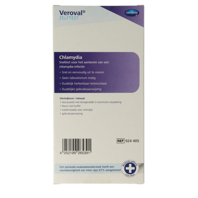 Chlamydia self-test for women 1 pack