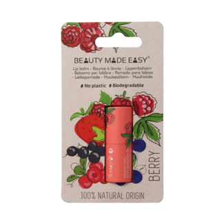 Beauty Made Easy Beauty Made Easy Papertube Lippenbalsam Beere 5,5 Gramm