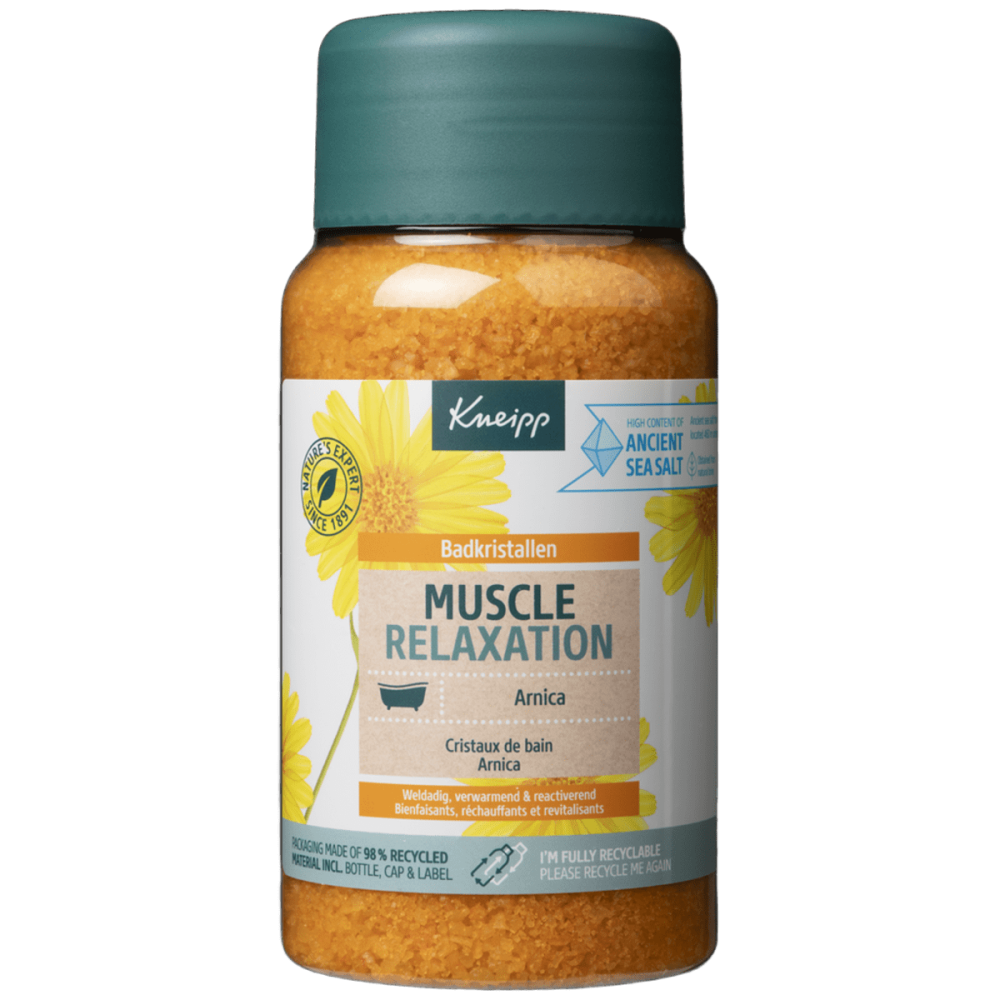 Kneipp Cristales de baño relajación muscular árnica 600 gramos