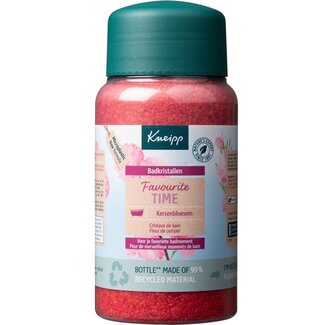 Kneipp Kryształki do kąpieli Favourite Time Kwiat Wiśni 600 Gram