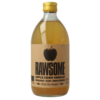 Rawsome Vinagre de sidra de manzana con la madre bio 500 mililitros