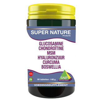 SNP Glucosamina condro MSM hialurónico cúrcuma boswellia 90 comprimidos