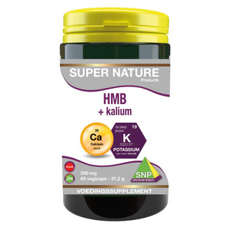 SNP SNP HMB+ potasio 500mg puro 60 cápsulas vegetales