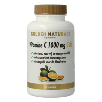 Golden Naturals Golden Naturals Vitamine C 1000 mg Gold 60 comprimés
