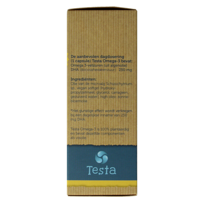 Omega 3 Algae Oil 250mg DHA Vegan 60 Vegetarian Capsules