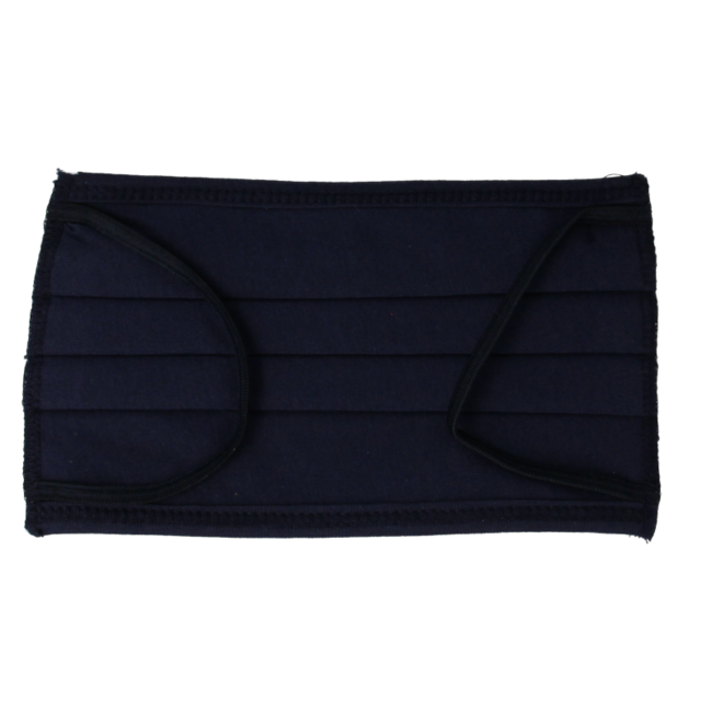 Easyessentials Mondkap wasbare katoen blauw 3-laags 5 Stuks