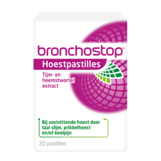Bronchostop Thyme and marshmallow cough pastilles 20 pieces