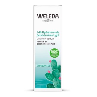 Weleda Weleda Vijgencactus 24h hydraterende gezichtscreme light 30 Milliliter