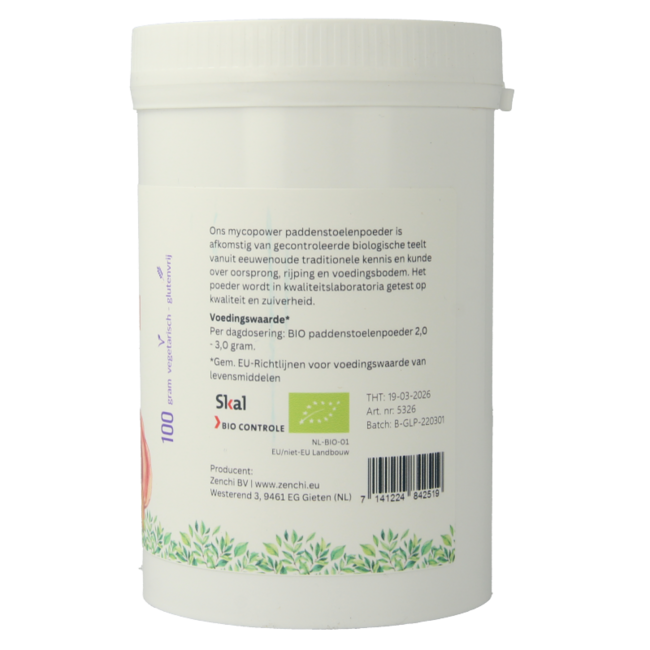 Mycopower Reishi Pulver Bio 100 Gramm