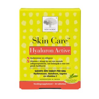 New Nordic New Nordic Skin care hyaluron active 30 Tabletten