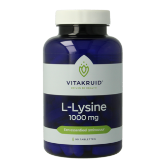 Vitakruid Vitakruid L-Lysine 1000 mg avec vitamine C 90 comprimés