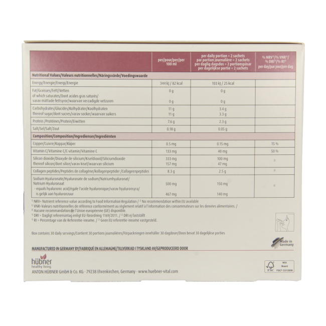 Original silicea kollagen plus collagen 60 Sachets