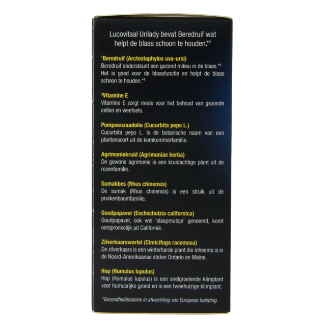 Lucovitaal Urilady 60 Capsules