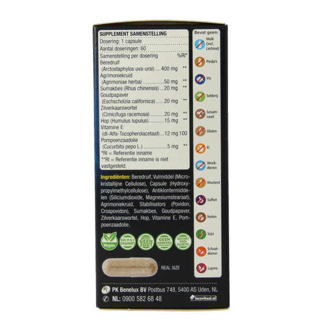 Lucovitaal Urilady 60 Kapseln