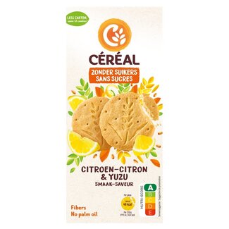 Cereal Cereal Galletas limón yuzu 132 gramos