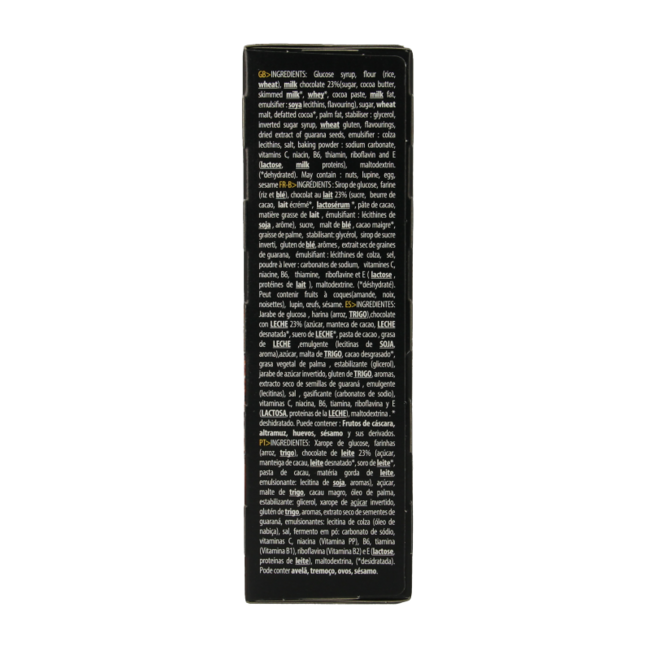 Isostar Barrita pulse chocolate pack de 6 138 gramos