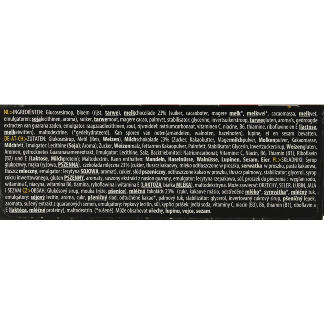 Isostar Riegel Pulse Schokolade 6er-Pack 138 Gramm