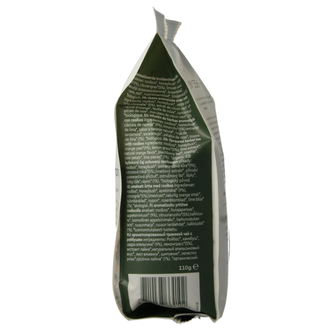 Simon Levelt Rooibos naranja limón bio 110 gramos