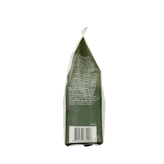 Té verde de hierba limón biológico Simon Levelt 90 gramos