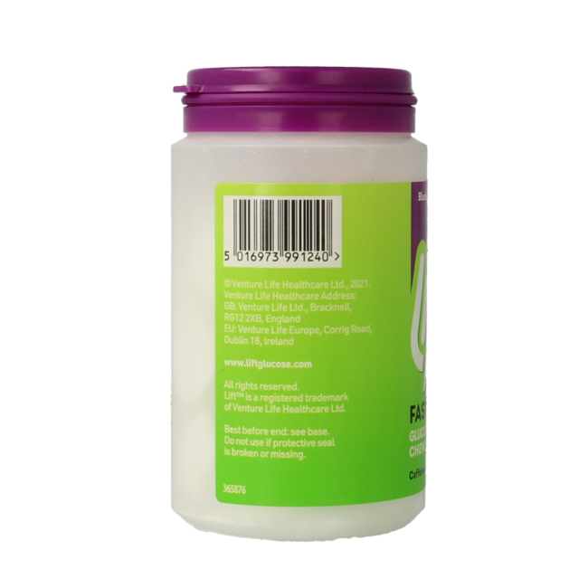 Glukoza o smaku jagodowym (Blueberry Burst), 50 tabletek