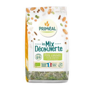 Primeal Primeal Mezcla con guisantes partidos, arroz y cáñamo bio 300 Gramos
