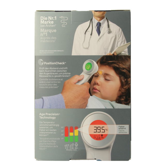 Braun Termómetro de frente BNT 400WE 1 unidad