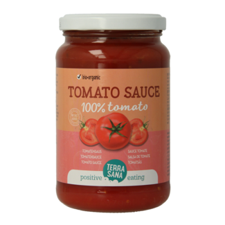 TerraSana TerraSana Organic Tomato Sauce 100% Tomato 340 Gram