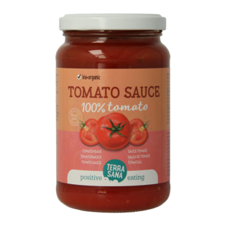 TerraSana TerraSana Tomato Sauce 100% tomato organic 340 Gram