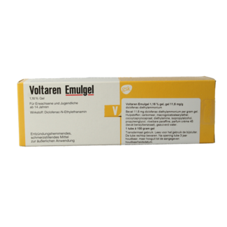 Voltaren Emulgel deutsche Verpackung 100 Gramm