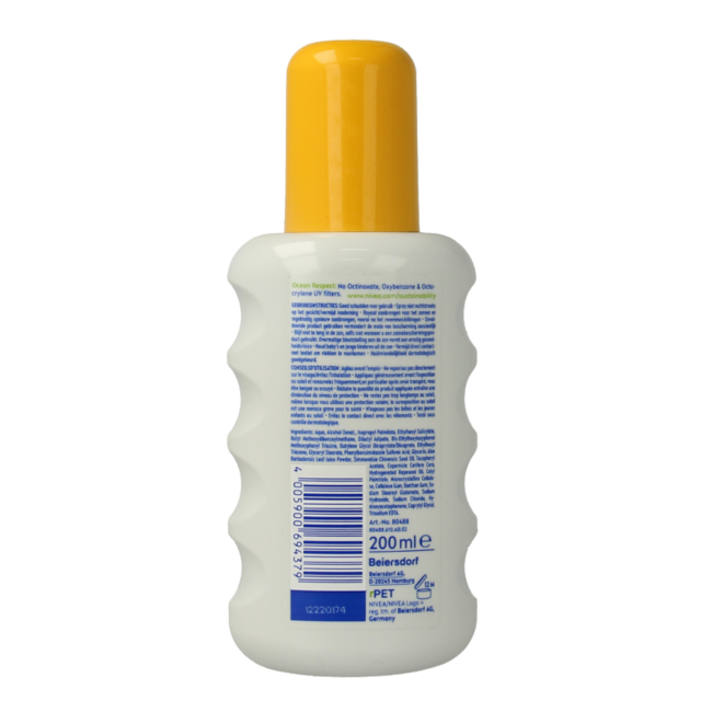 Nivea Sun Sensitive Spray LSF30 200 Milliliter