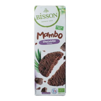Bisson Bisson Schokoladen-Mürbegebäck mit Schokoladenstückchen Bio 150 Gramm