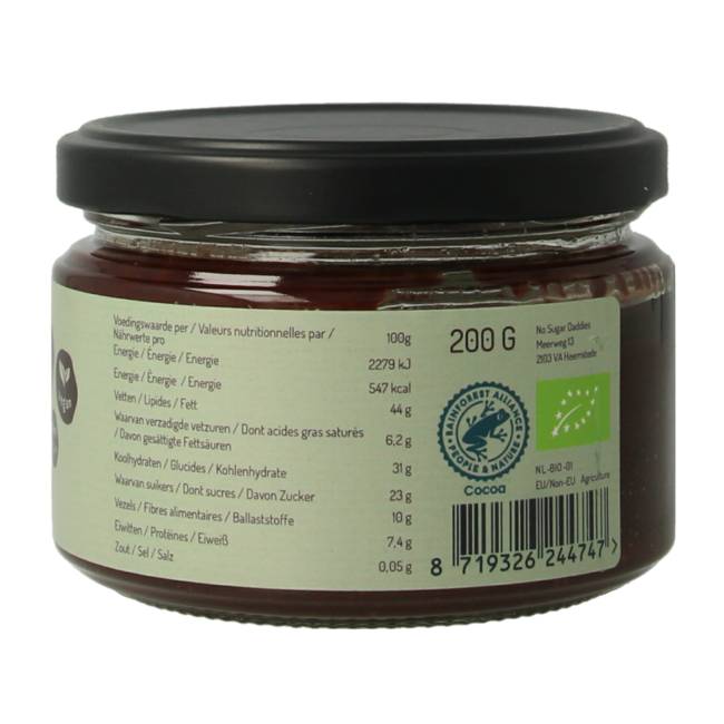 Bio-Haselnuss-Schokocreme 200 Gramm