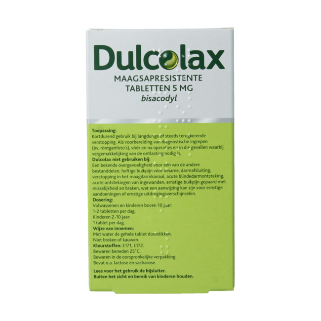 Bisacodyl 5 mg 30 Tabletten