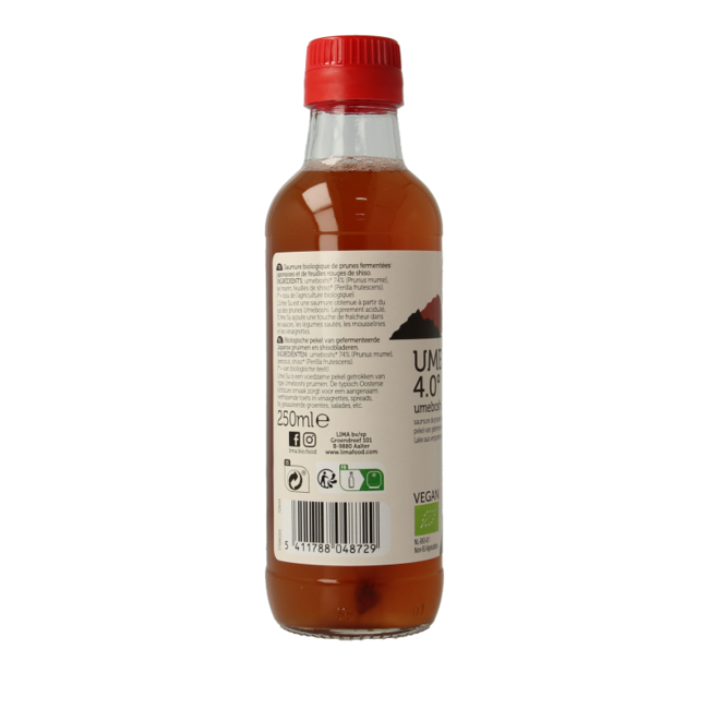 Ume su organic plum vinegar 250 Millilitre