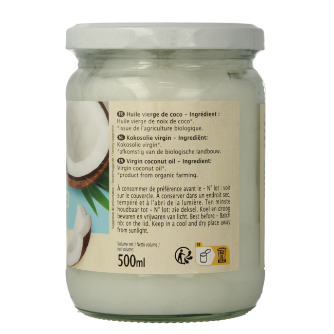 Olio di Cocco Biologico 500 Millilitri