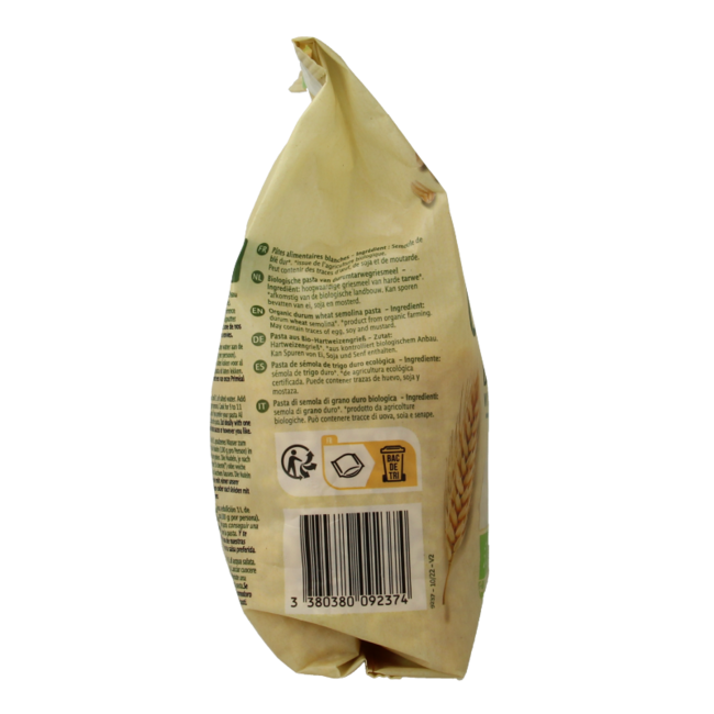 Primeal Organic Family Macaroni 500 Gram