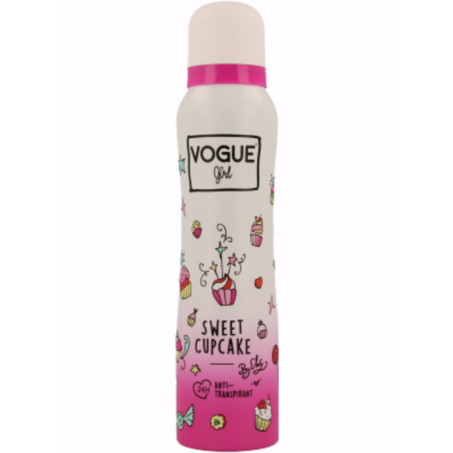 Desodorante Vogue Girl Sweet Cupcake 150 mililitros