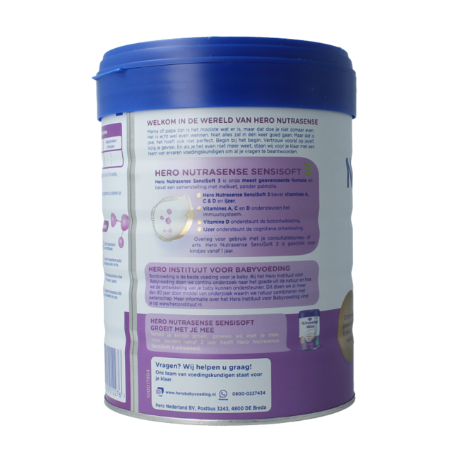 SensiSoft lait de croissance 3 (1+ an) 700 grammes