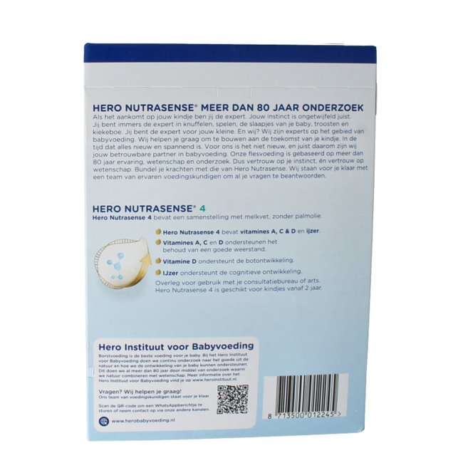 Nutrasense Kleinkindmilch 4 (ab 2 Jahren) 700 Gramm