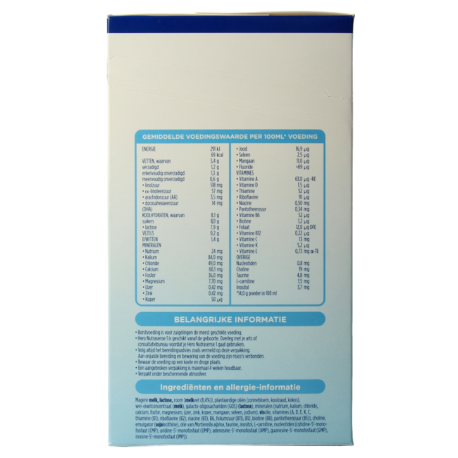 Nutrasense infant milk 1 (0-6m) 700 Gram