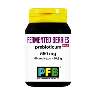 SNP SNP Fermented berries 550mg puur 60 Vegetarische capsules